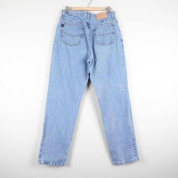 Vintage 90s Ikeda Relaxed Fit Tapered Leg Jeans Men's 32x32 Made in Canada - Picture 2 of 10